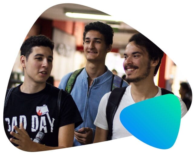 Alumnos de la escuela Da Vinci