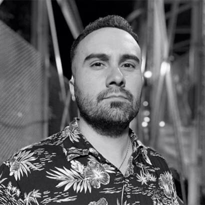 Fotografía del profesor Cristian Romero