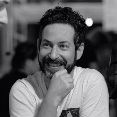 Fotografía del profesor Damián Escobar