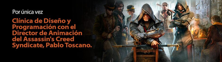 Clínica de Diseño y Programación con el Director de Animación del Assassin's Creed Syndicate
