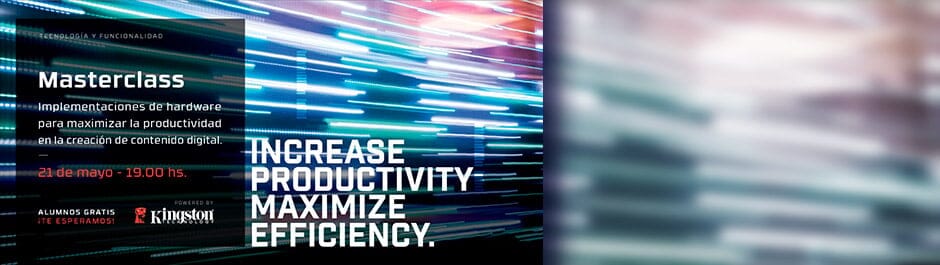 Masterclass: Tips para potenciar tu PC para Diseño y Animación