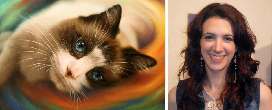 Conocé a Natalia Suárez, pintora y alumna de Animación