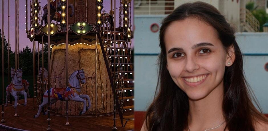 Florencia Allori, un carrusel 3D ganador