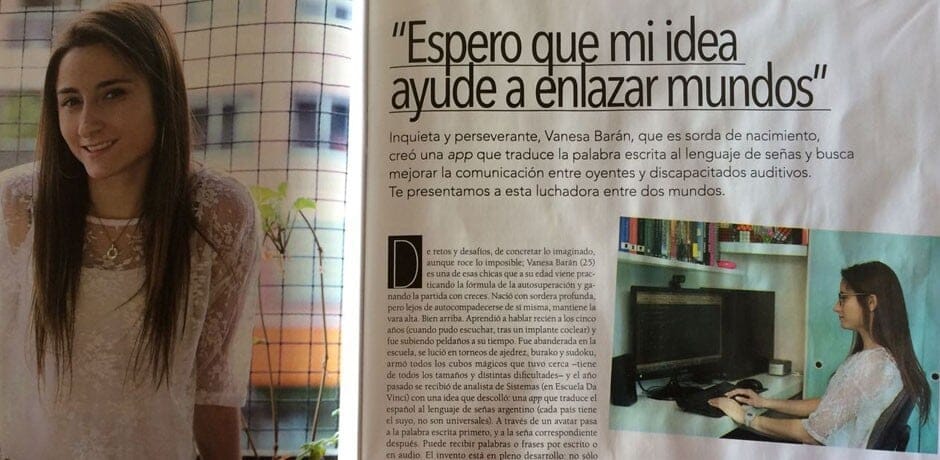 Vanesa Barán, LSApp y su repercusión en los medios