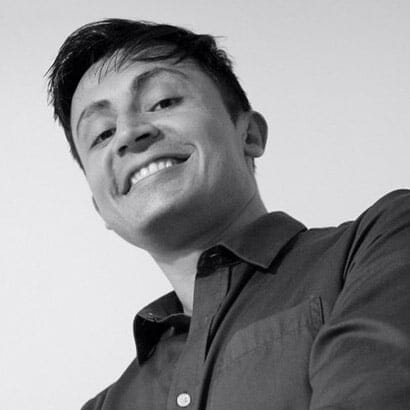 Fotografía de uno de los profesores de Da Vinci