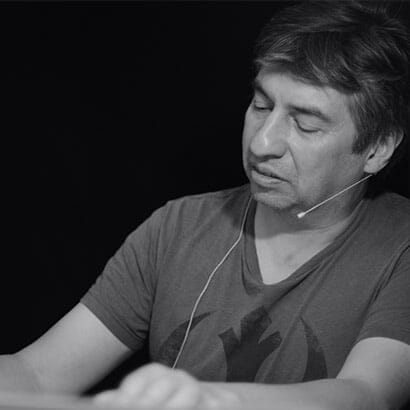 Fotografía de uno de los profesores de Da Vinci