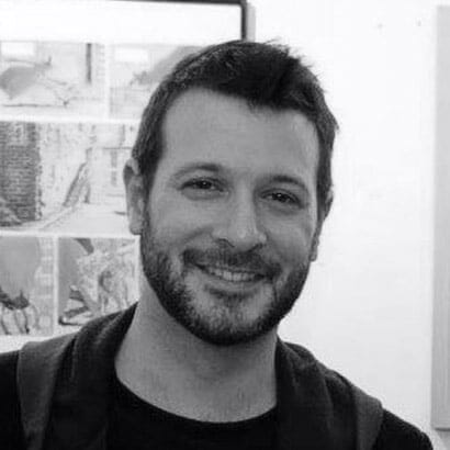 Fotografía de uno de los profesores de Da Vinci